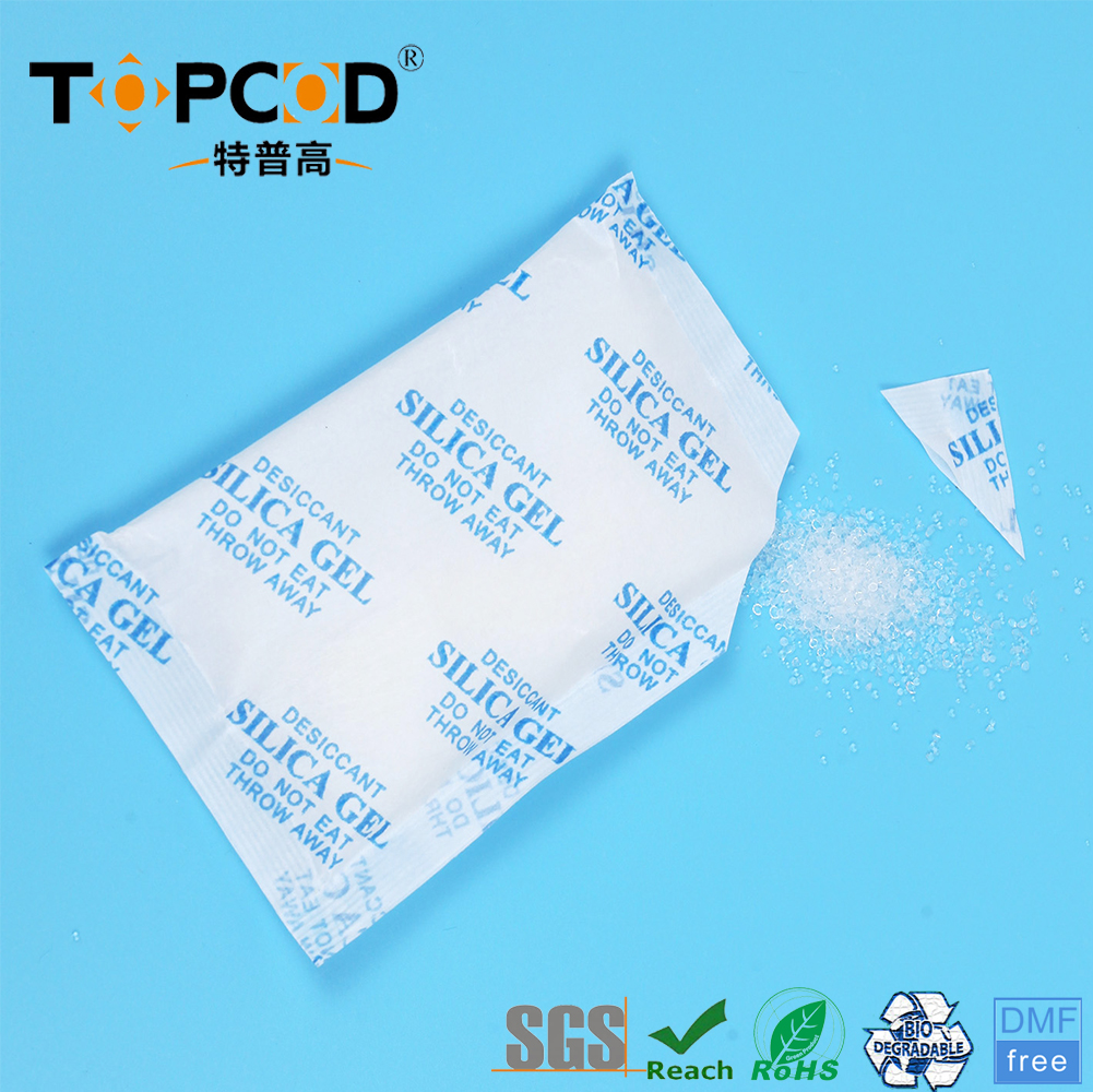 1g Industrial Grade 1-3/2-4/3-5mm White Silica Gel Bead for Moisture Controlling