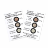 Greentest Eco Hic Cards for Esd Humidity Indicator Card (Brown to Blue)