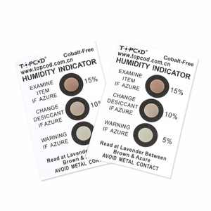 Greentest Eco Hic Cards for Esd Humidity Indicator Card (Brown to Blue)