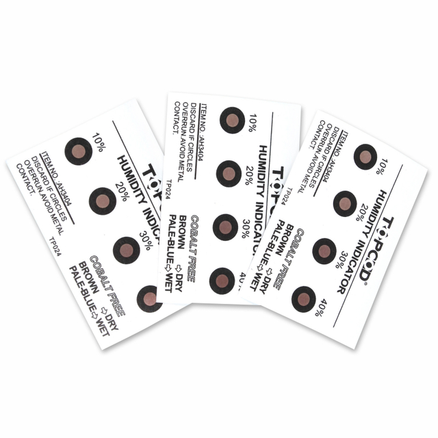 Greentest Eco Hic Cards for Esd Humidity Indicator Card (Brown to Blue)