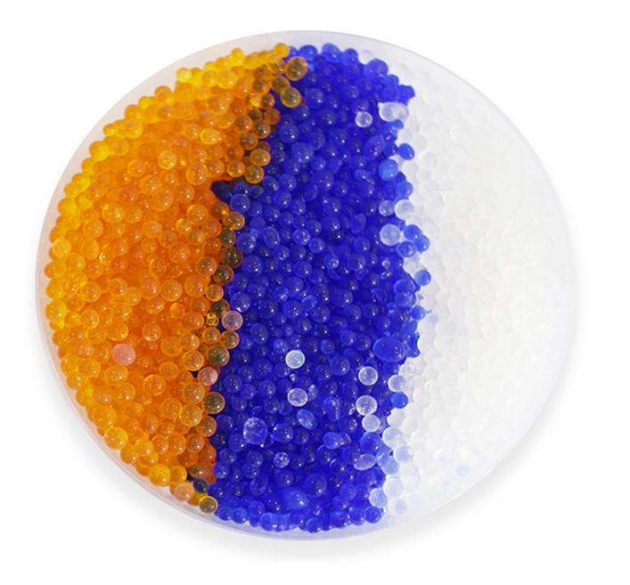 Industrial Silica Gel Orange To Green Indicating Desiccant 2-4mm for Drying Orange Blue Silica Gel