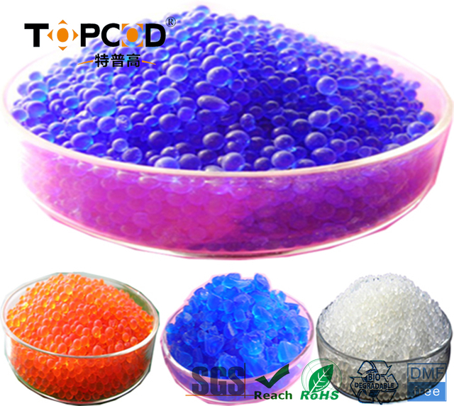 Industrial Silica Gel Orange To Green Indicating Desiccant 2-4mm for Drying Orange Blue Silica Gel