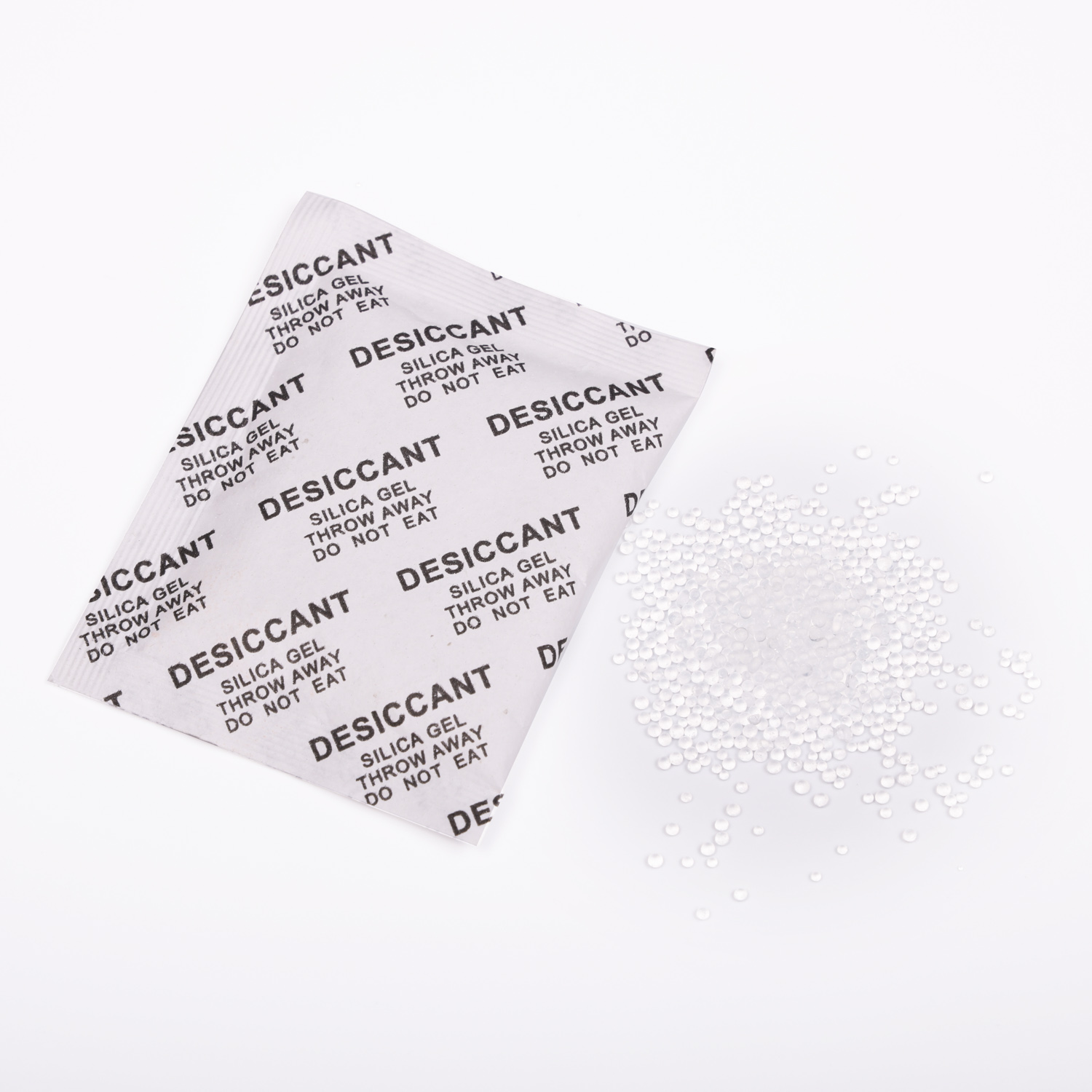 Silica Gel Packets Food Grade Storage Canister Bead Bag 0.5g 1g 2g 5g 200g Box Pack Silica Gel Desiccant For Food